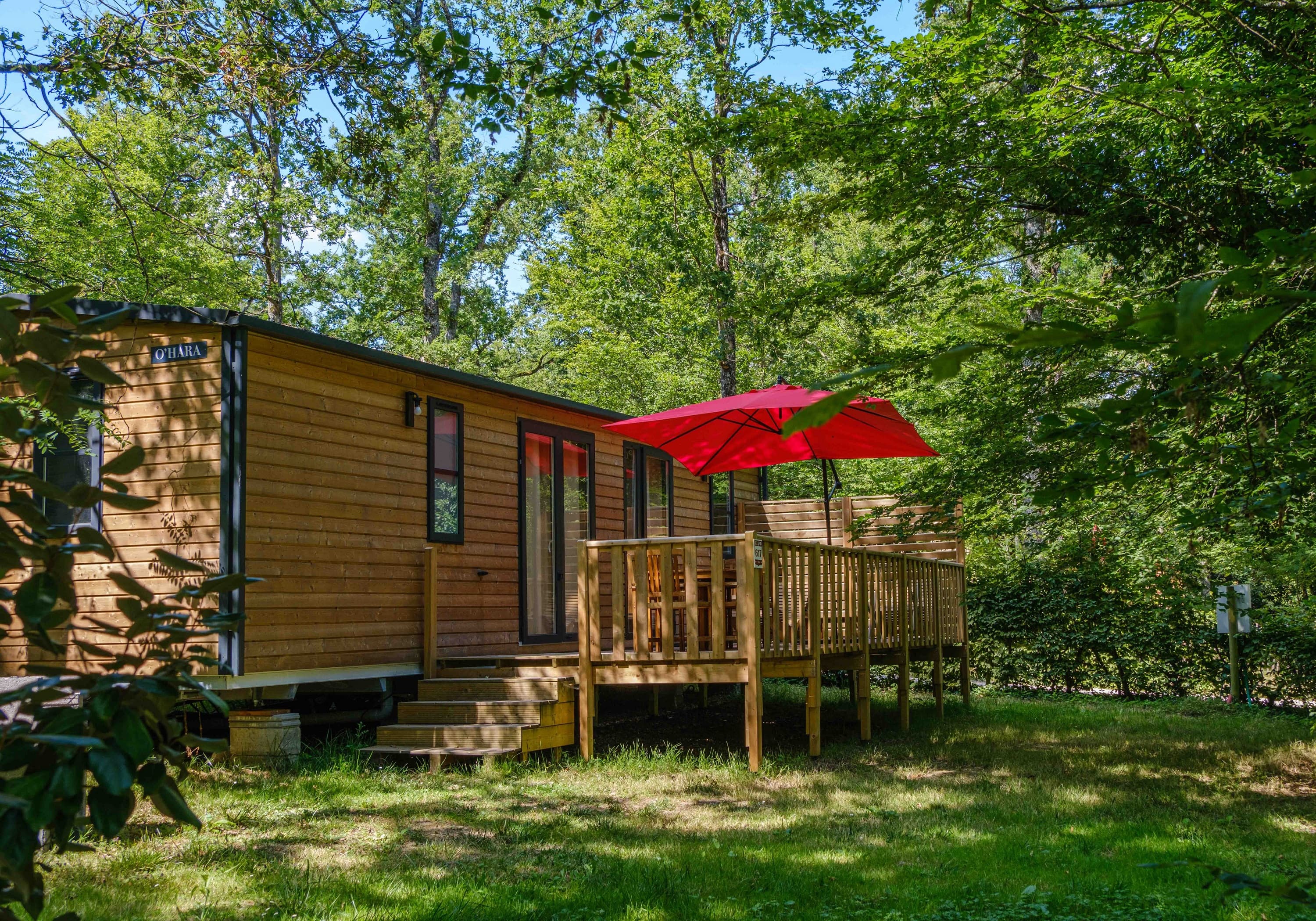 A scenery from Castel Camping Parc de Fierbois