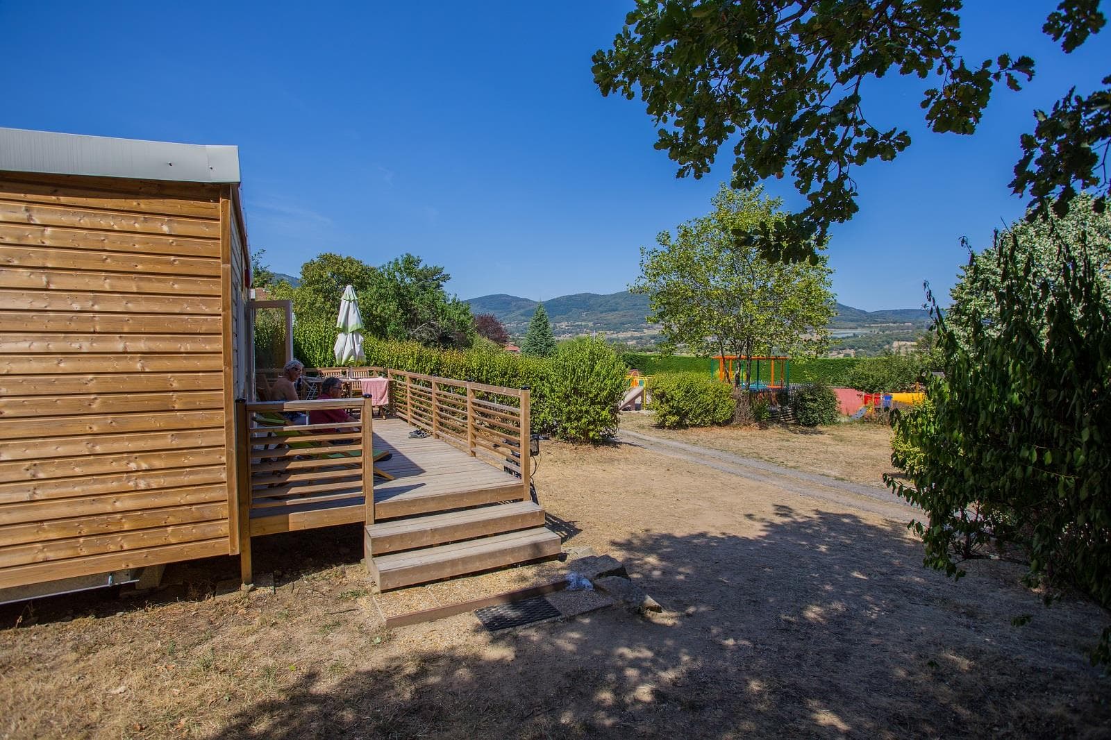 A scenery from Camping Bel'époque du Pilat