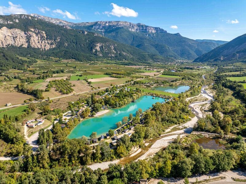 A scenery from Camping Le Lac Bleu