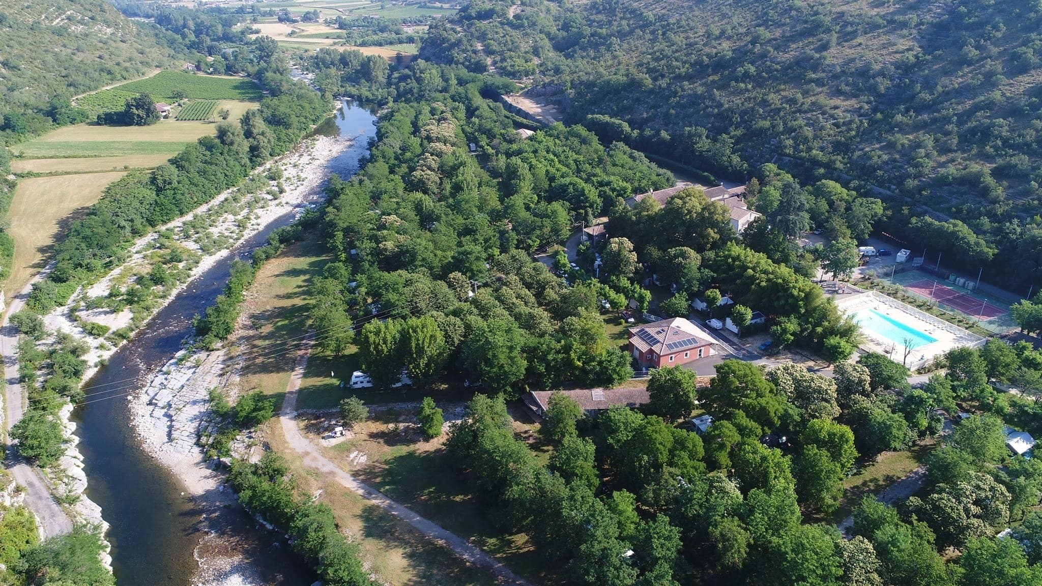 A scenery from Camping Domaine Arleblanc