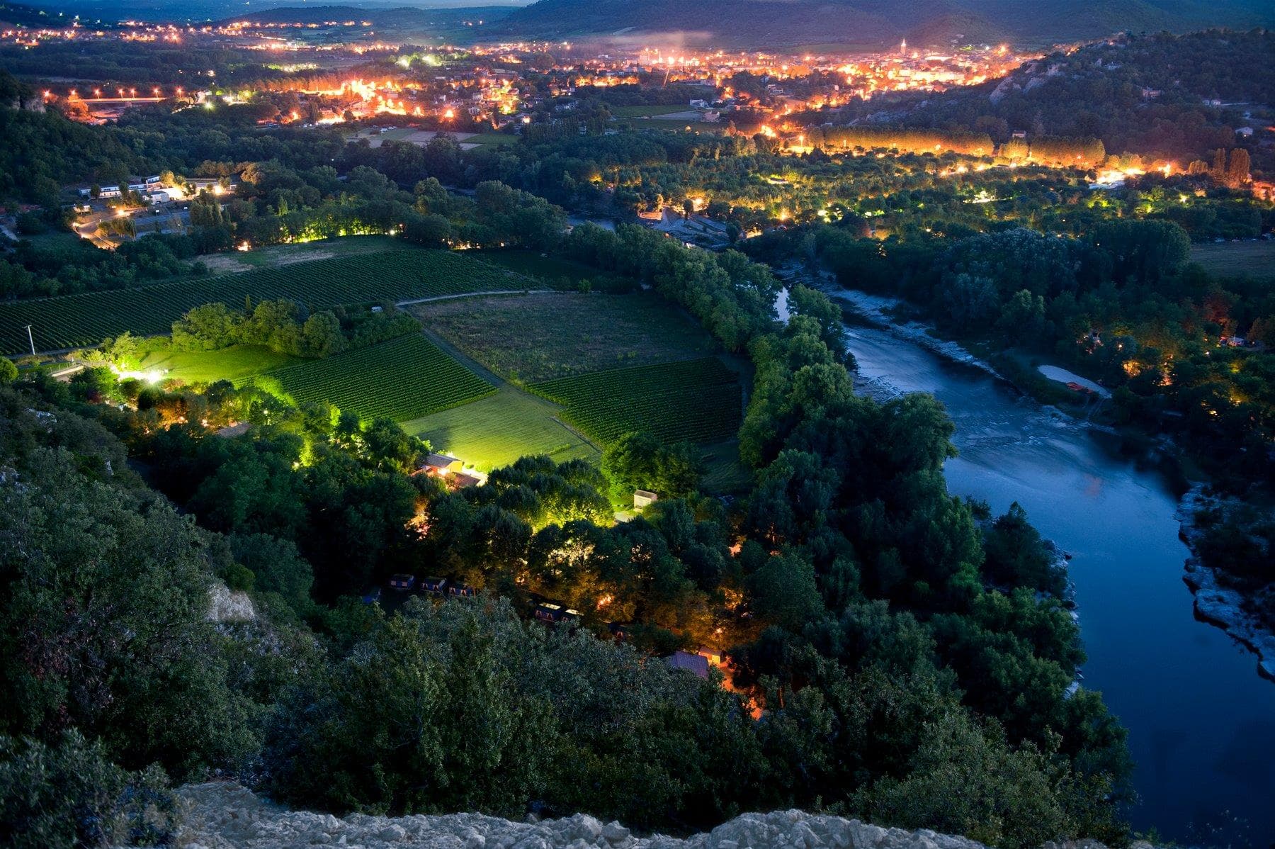 A scenery from Camping Le Pequelet