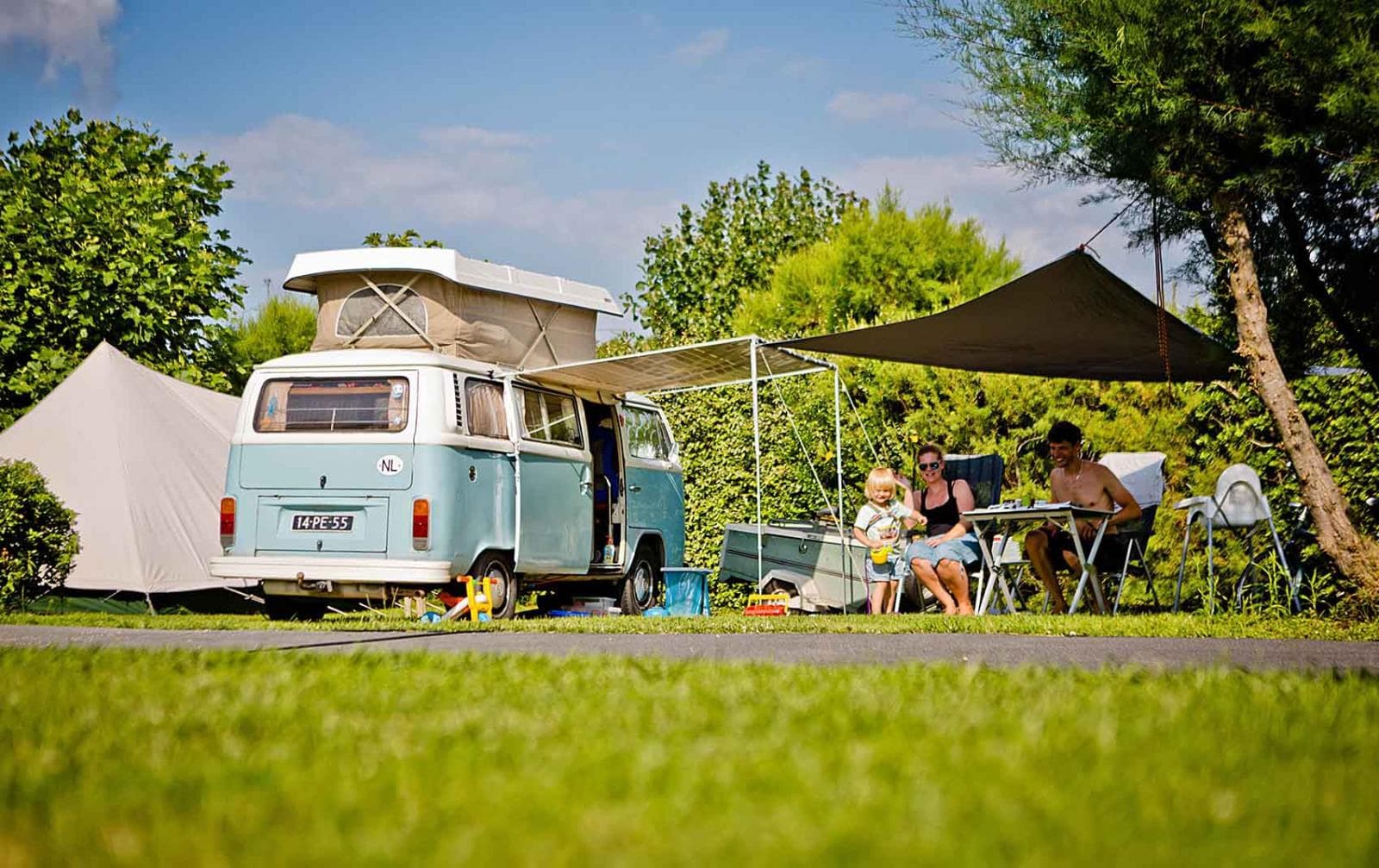 A scenery from Camping Merko Lacarra