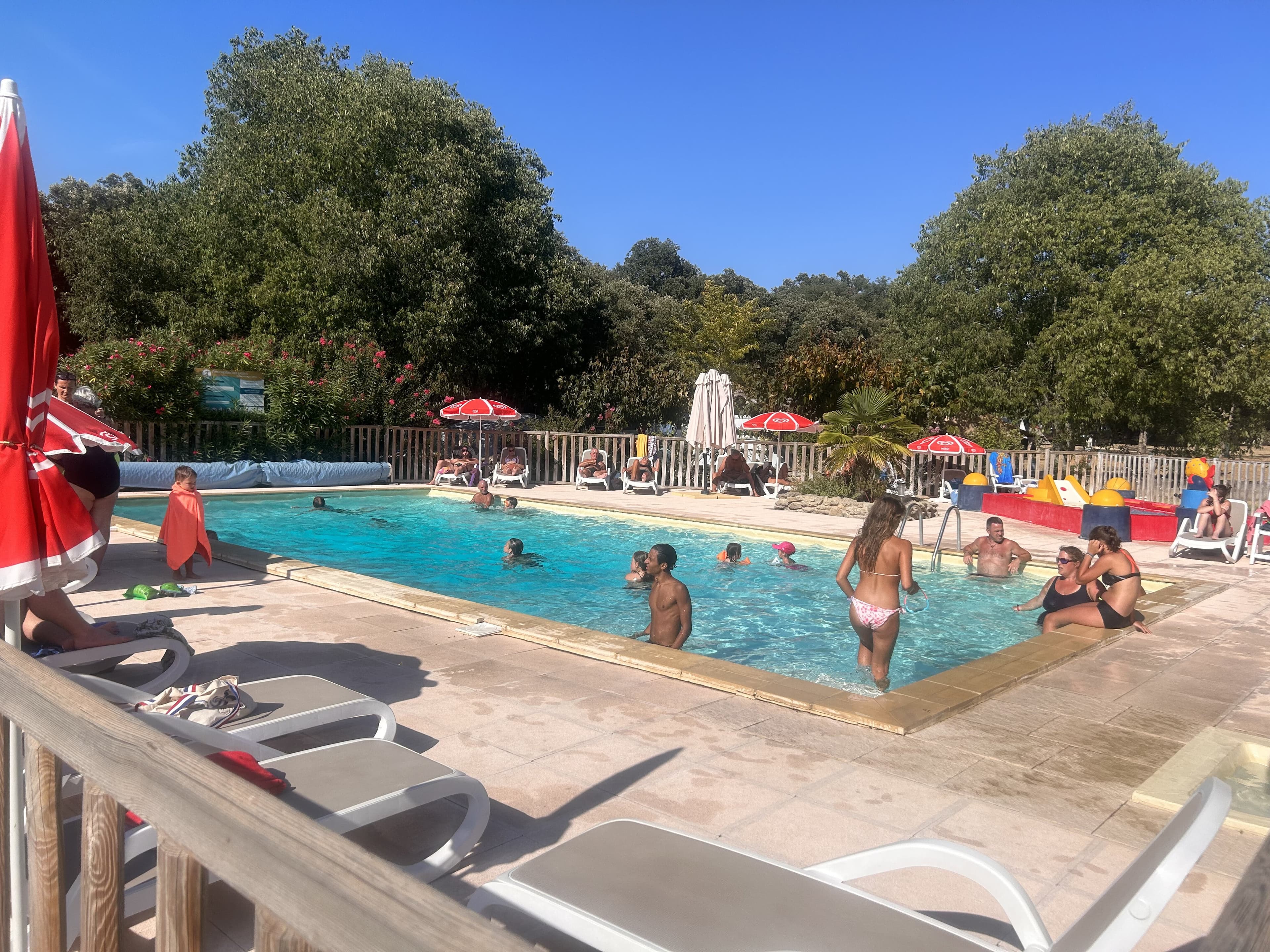 A scenery from Camping Les Chênes
