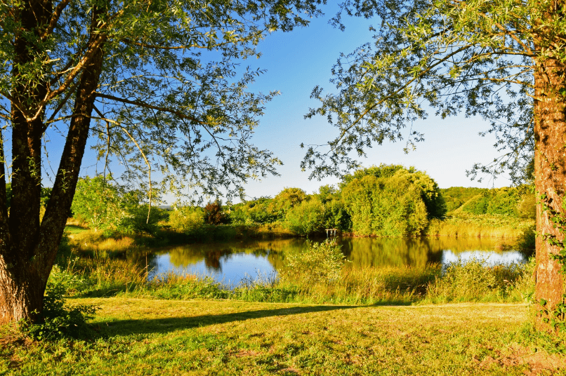 A scenery from Camping Le Lieu