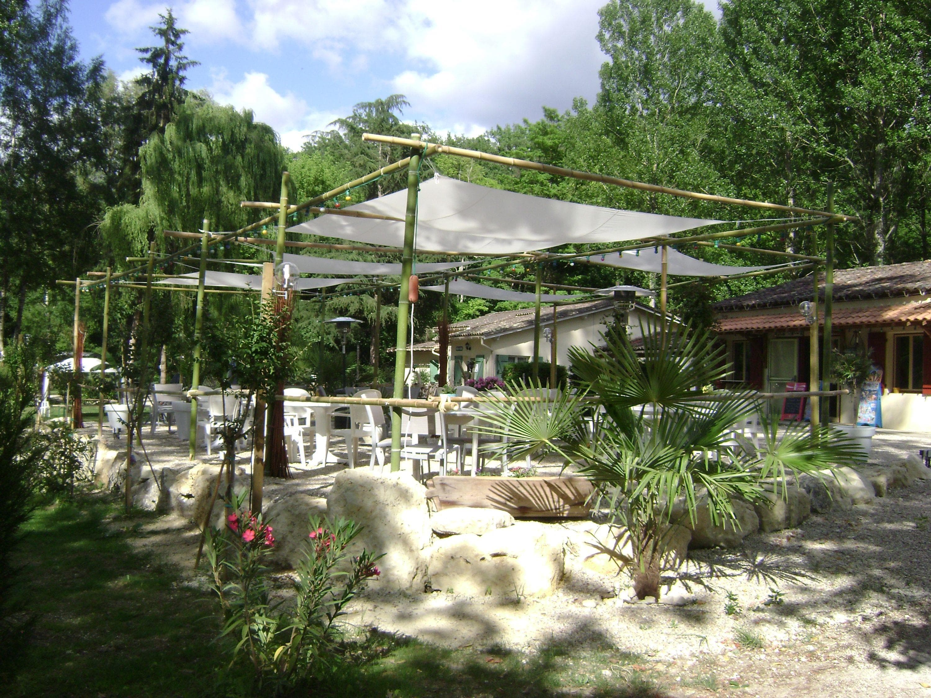 A scenery from Camping Du Vieux Château