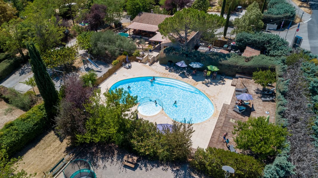 A scenery from Camping Les Routes de Provence