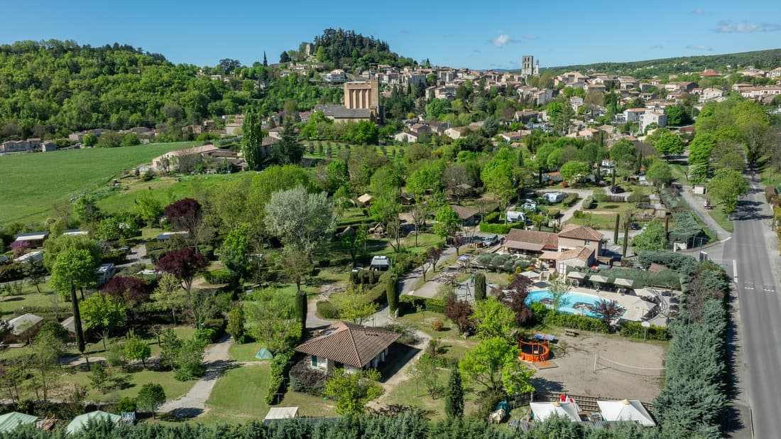 A scenery from Camping Les Routes de Provence