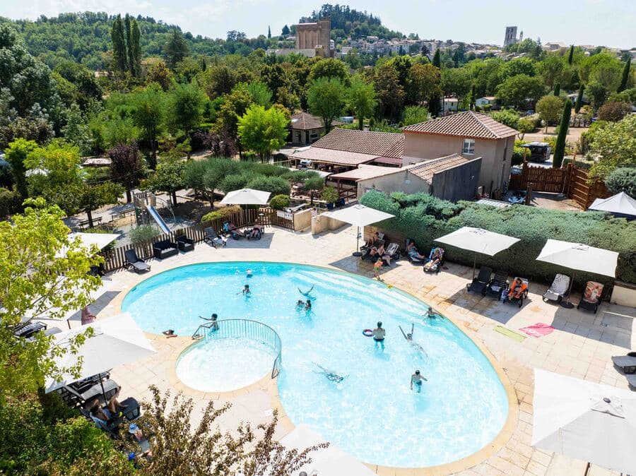 A scenery from Camping Les Routes de Provence