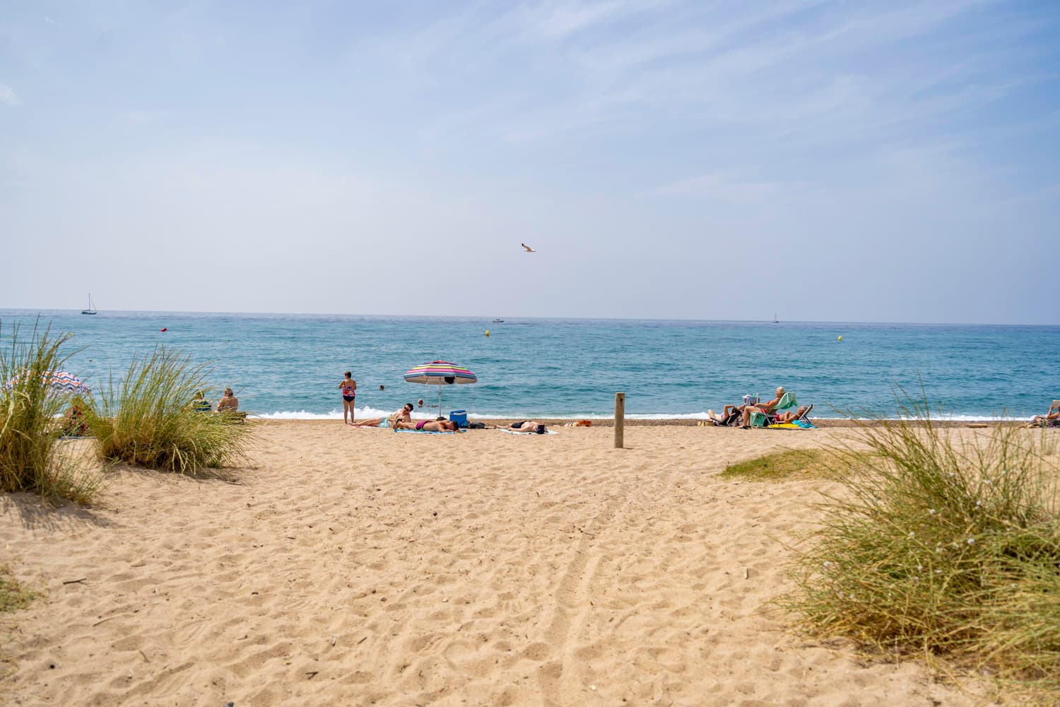 A scenery from Camping del Mar