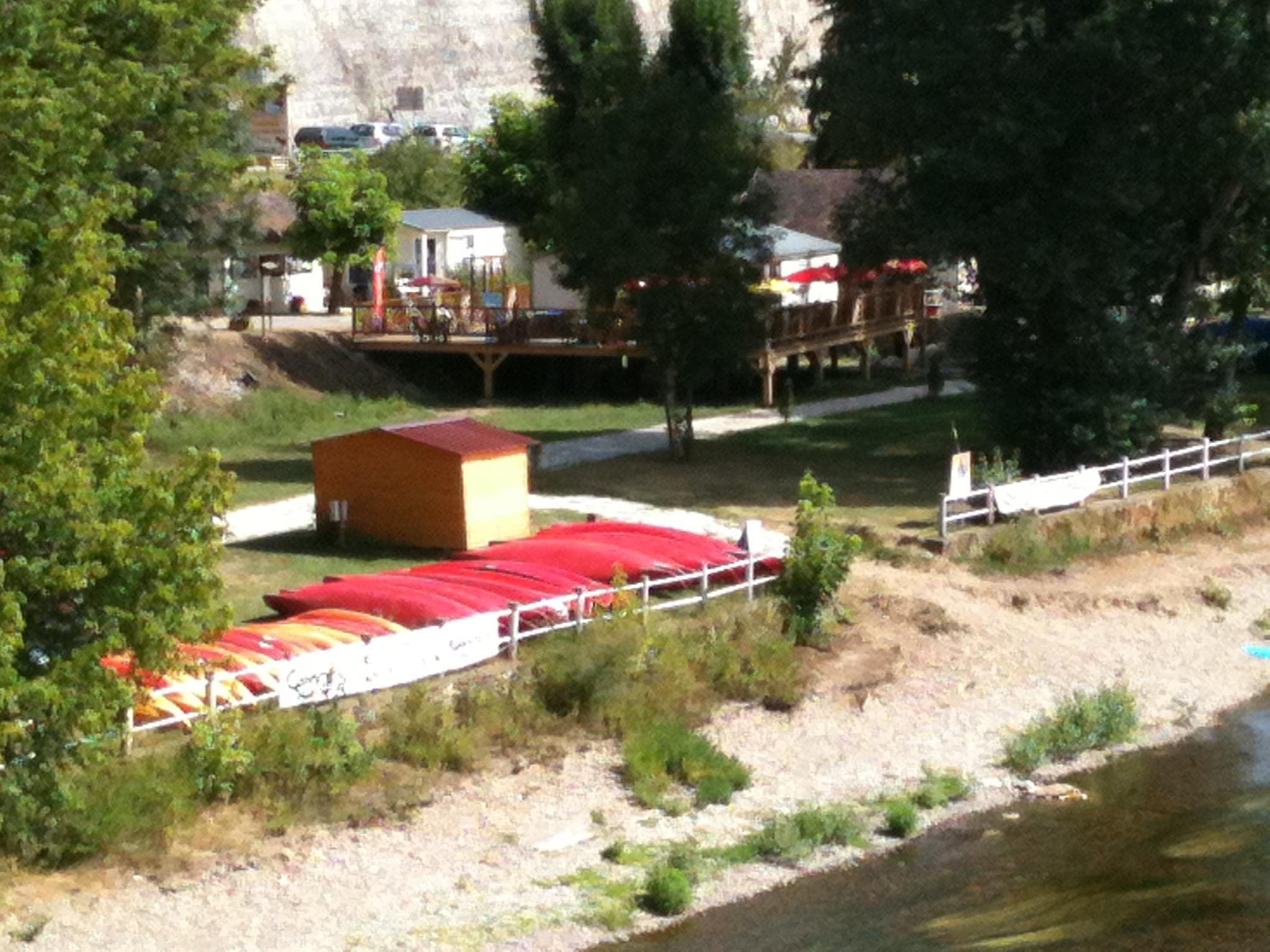 A scenery from Camping LES OMBRAGES