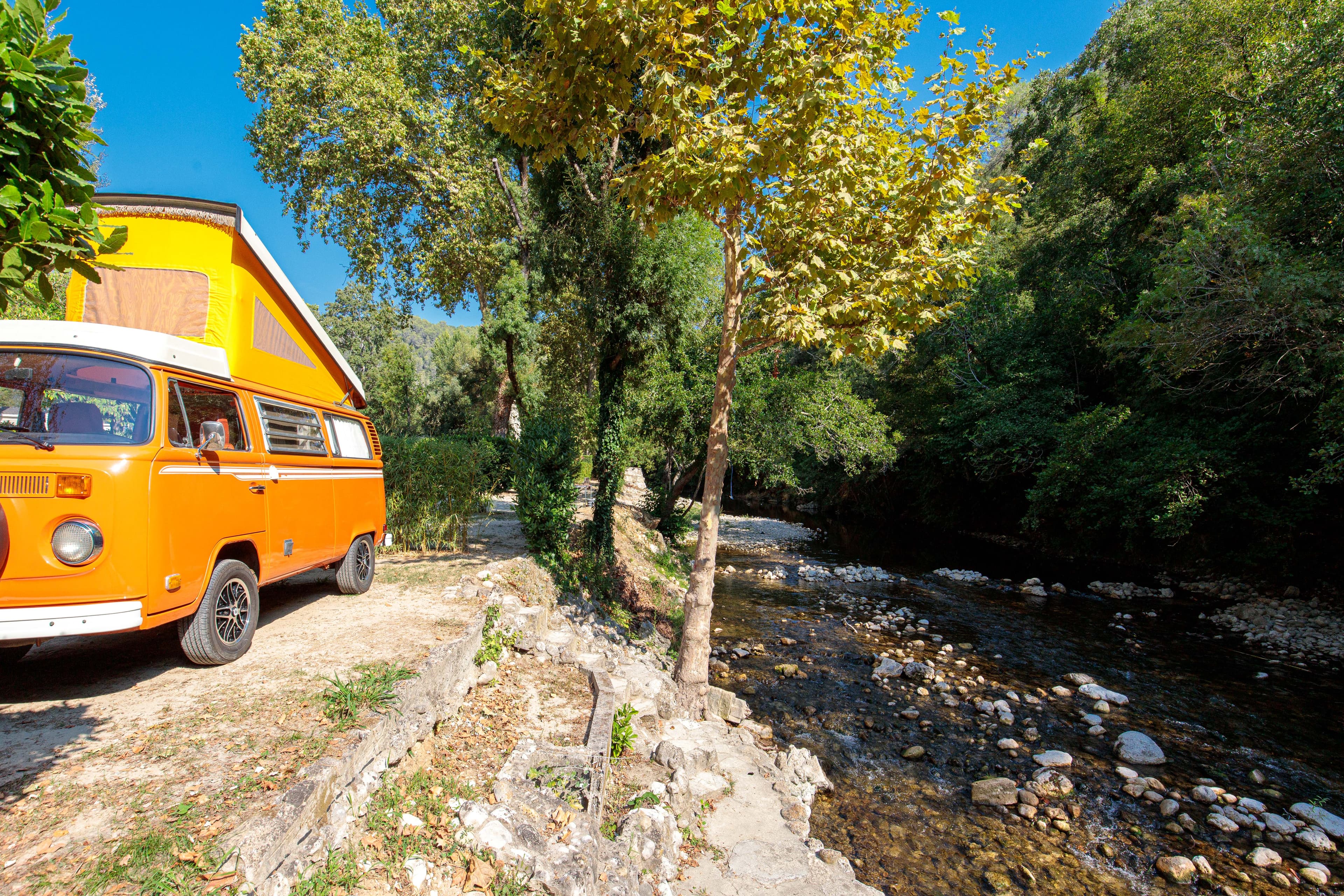 A scenery from Camping Au Vallon Rouge