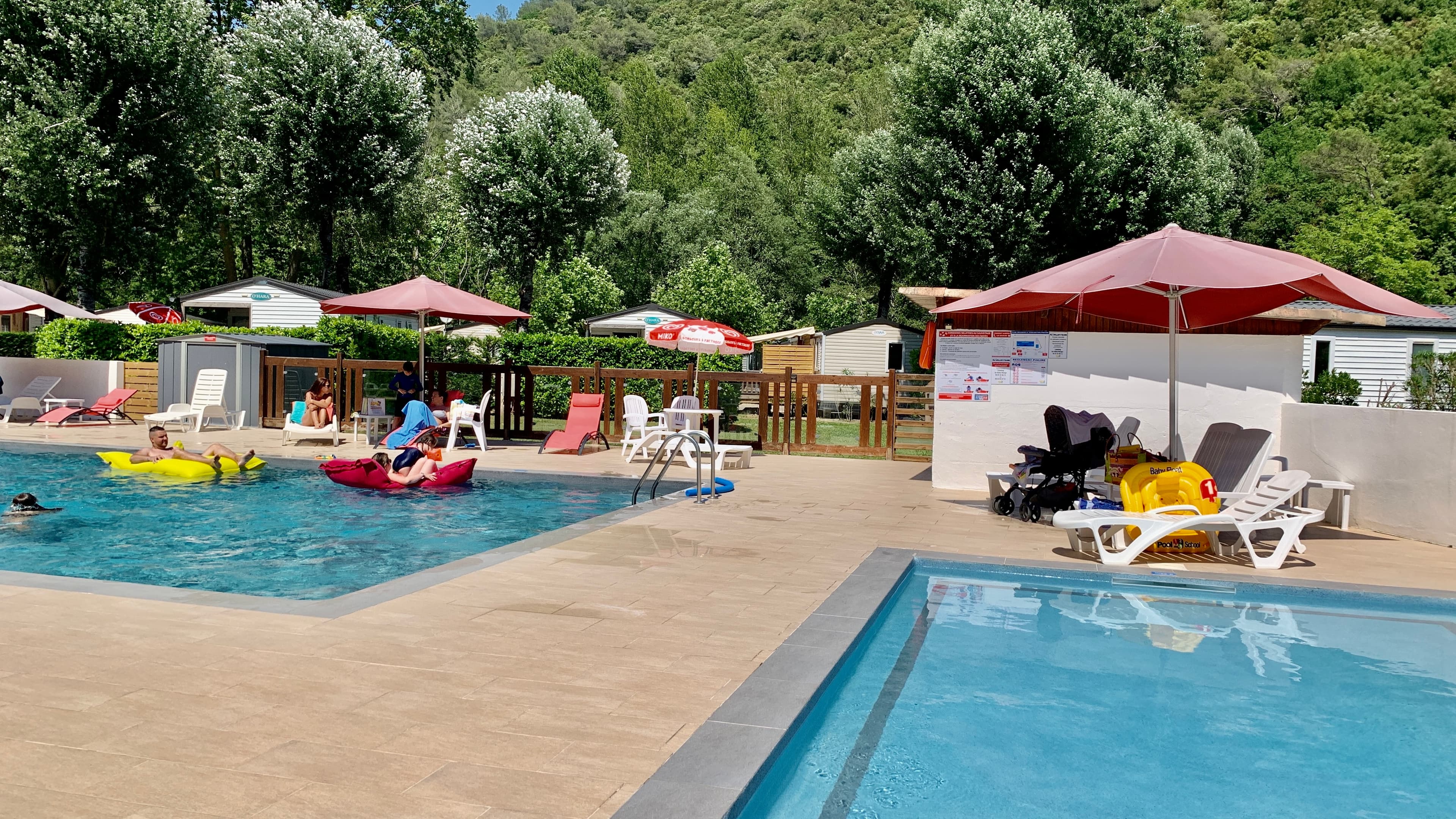 A scenery from Camping Au Vallon Rouge