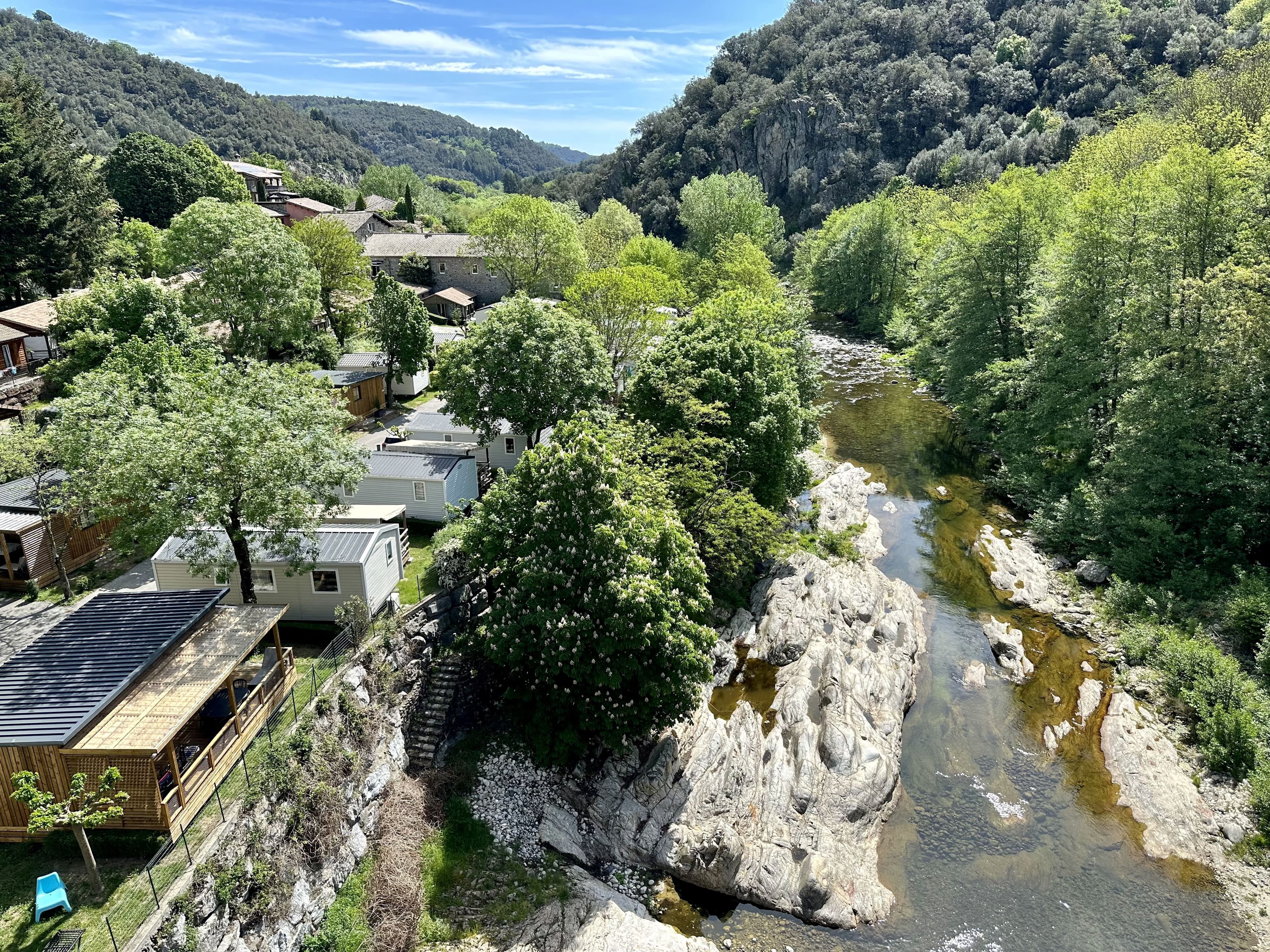 A scenery from Domaine de la Plage