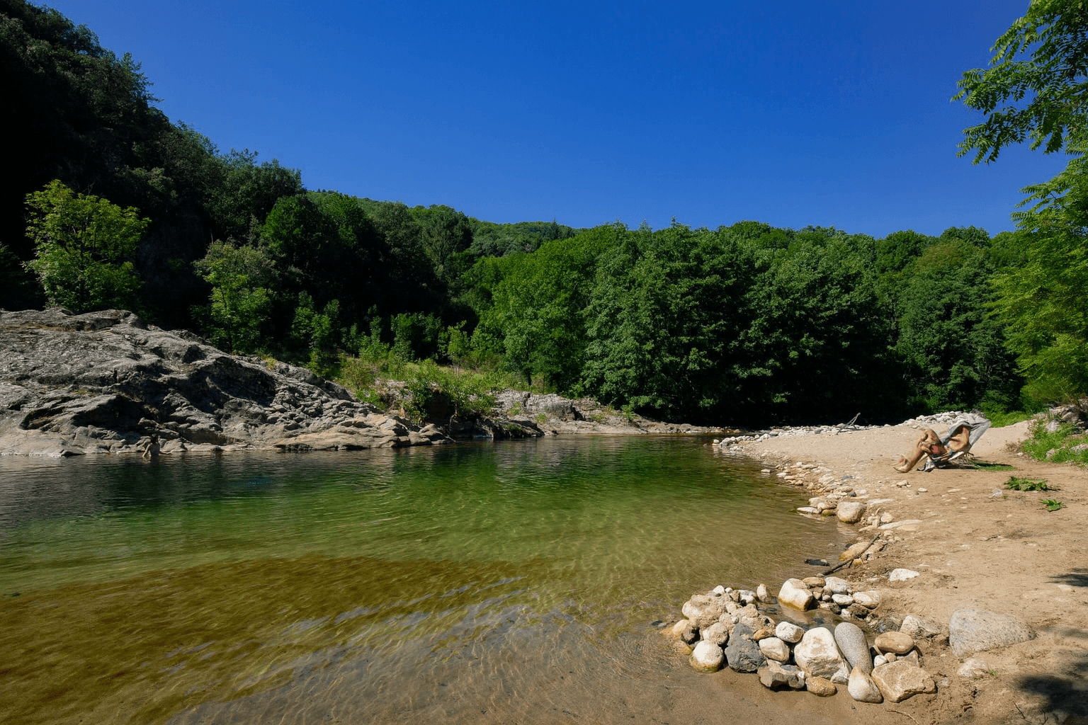 A scenery from Domaine de la Plage