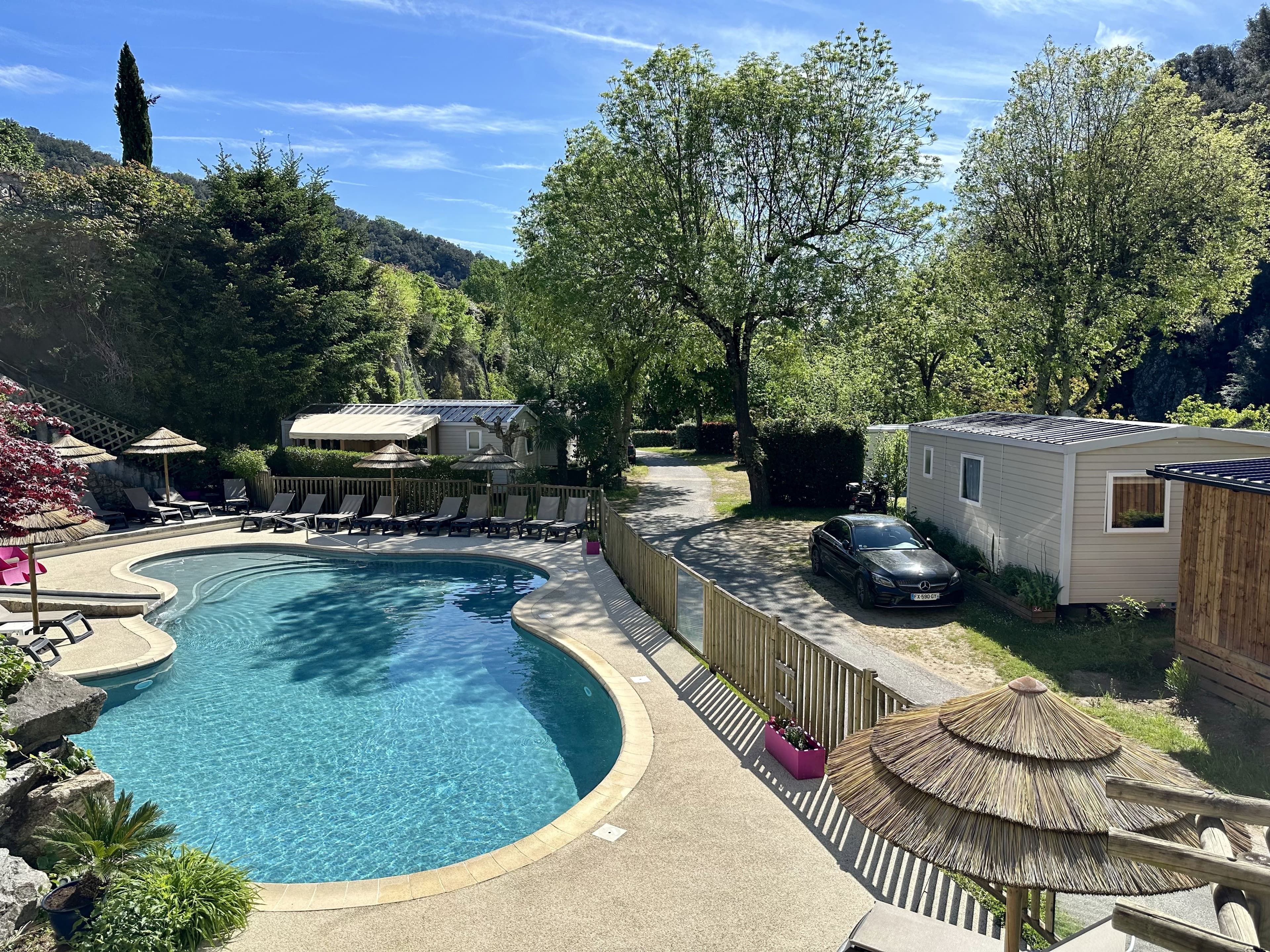 A scenery from Domaine de la Plage