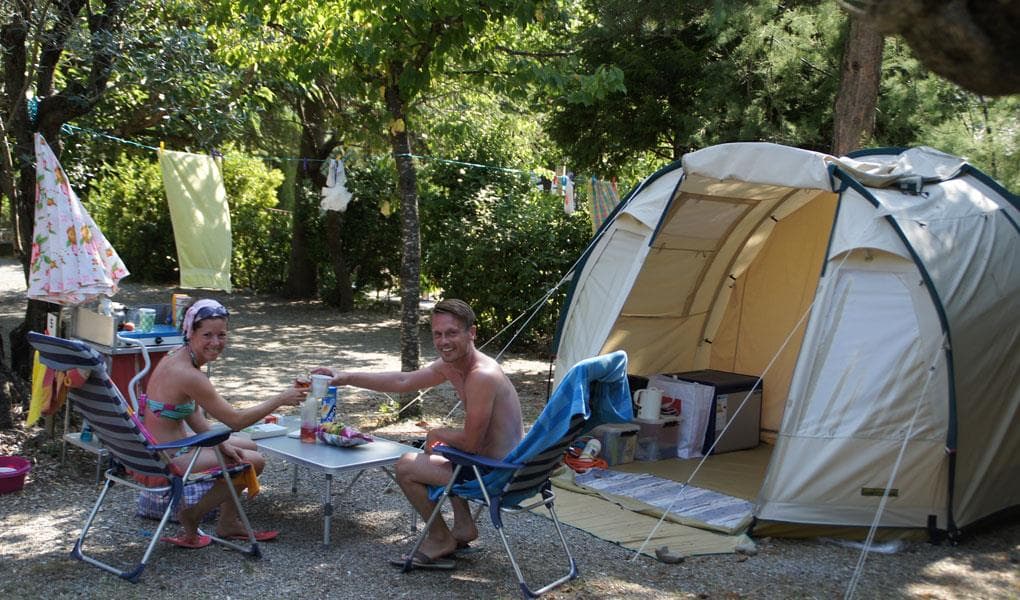 A scenery from Camping Le Bivouac de l’Eygues