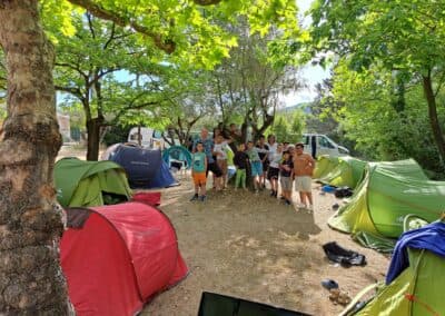 A scenery from Camping Le Bivouac de l’Eygues