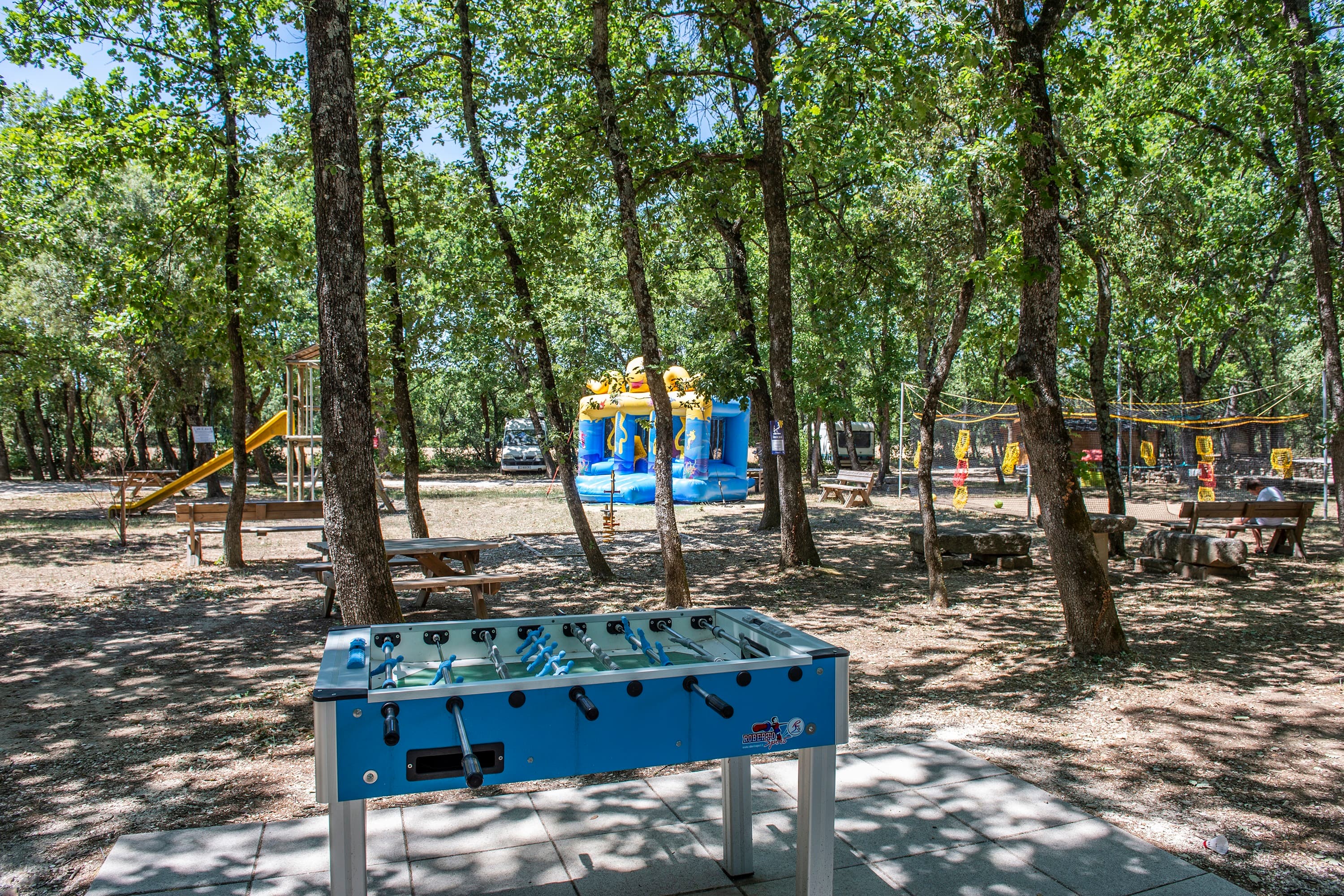 A scenery from Flower Camping LES TRUFFIERES