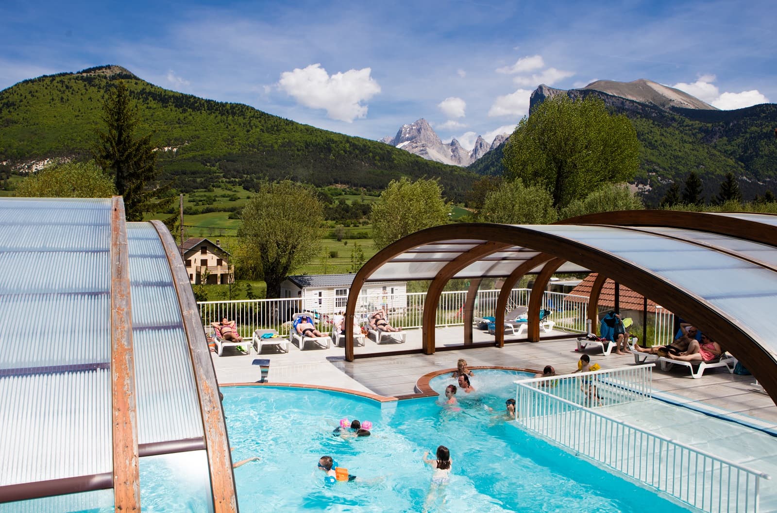A scenery from Camping CHAMP LA CHEVRE