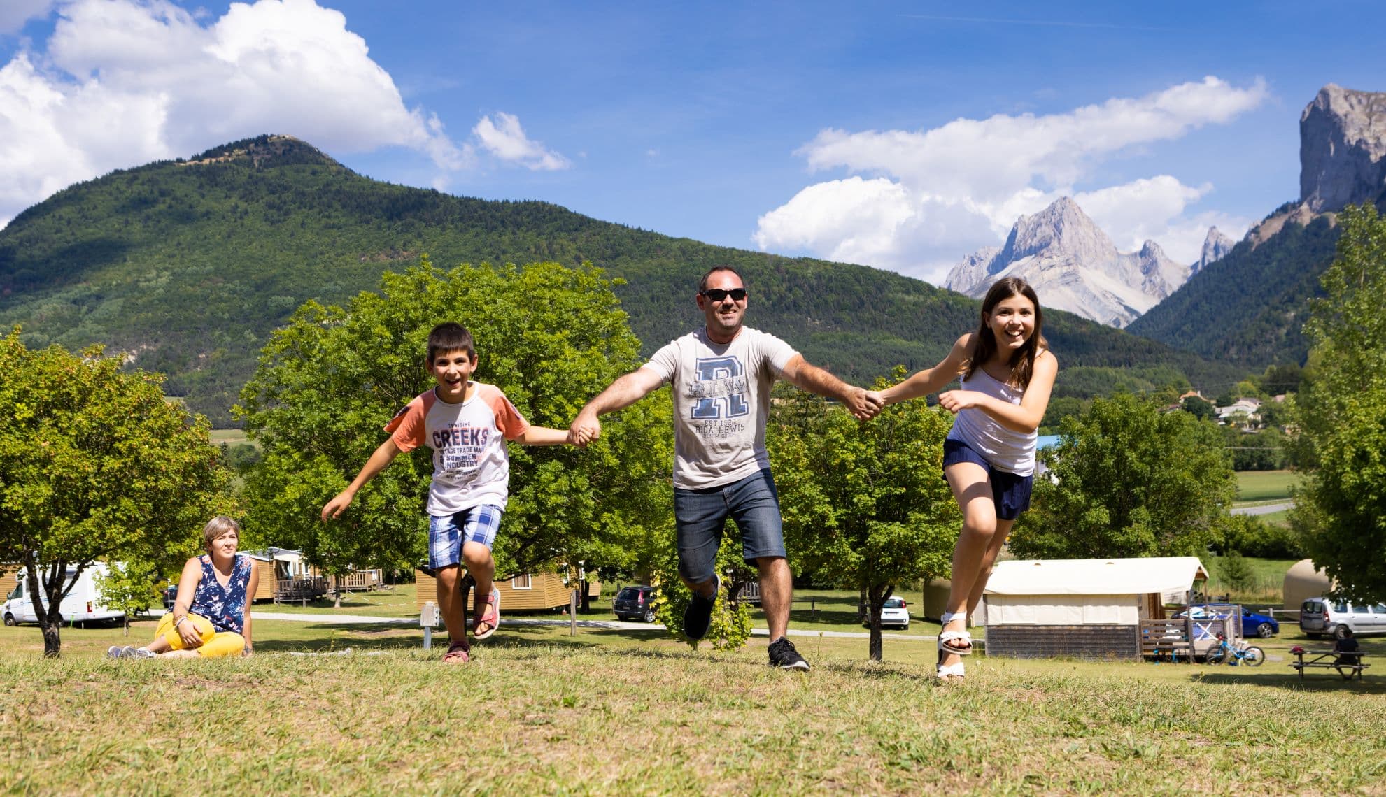 A scenery from Camping CHAMP LA CHEVRE