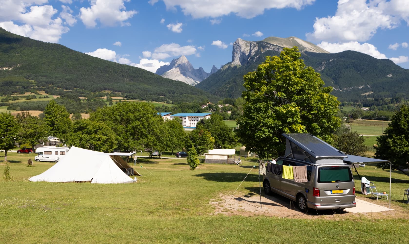 A scenery from Camping CHAMP LA CHEVRE