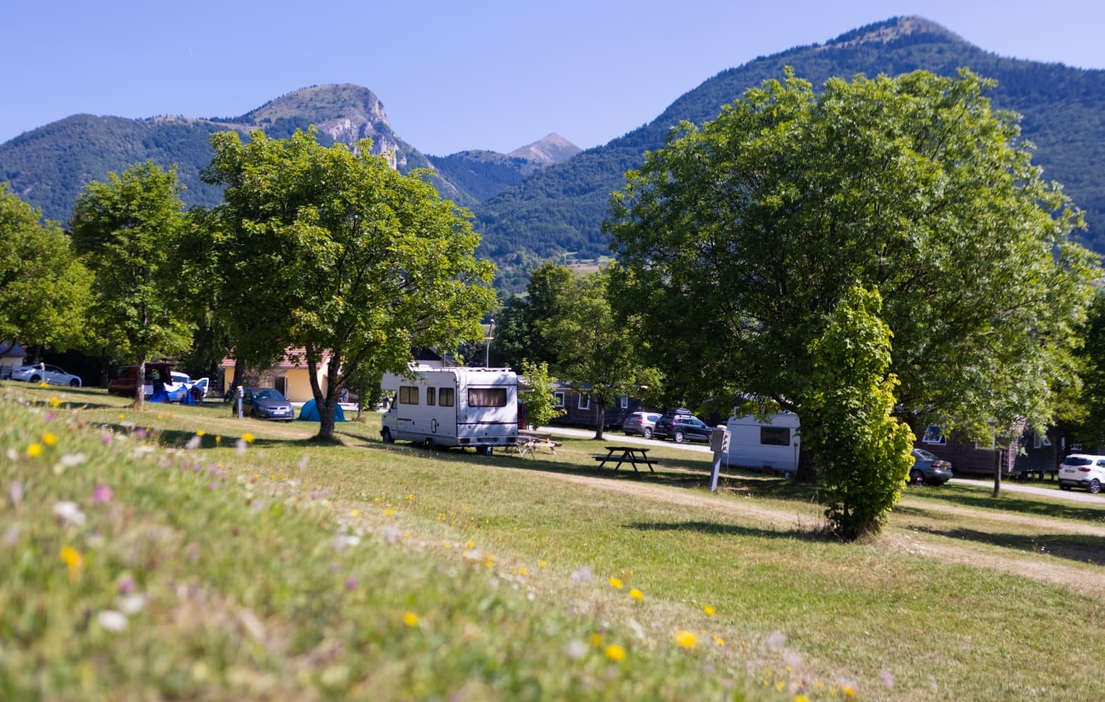 A scenery from Camping CHAMP LA CHEVRE