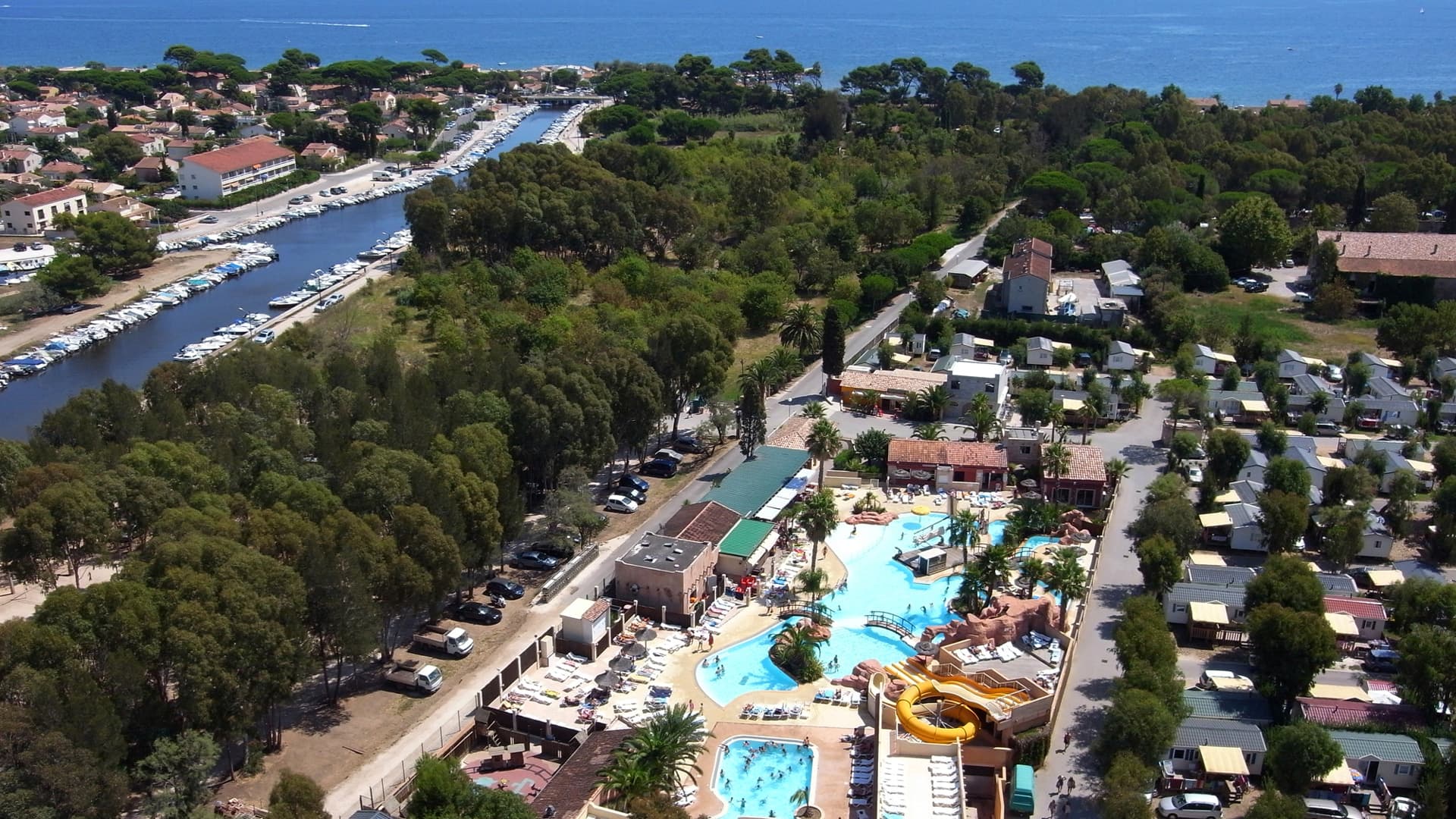 A scenery from Camping Club Tikayan Les Palmiers