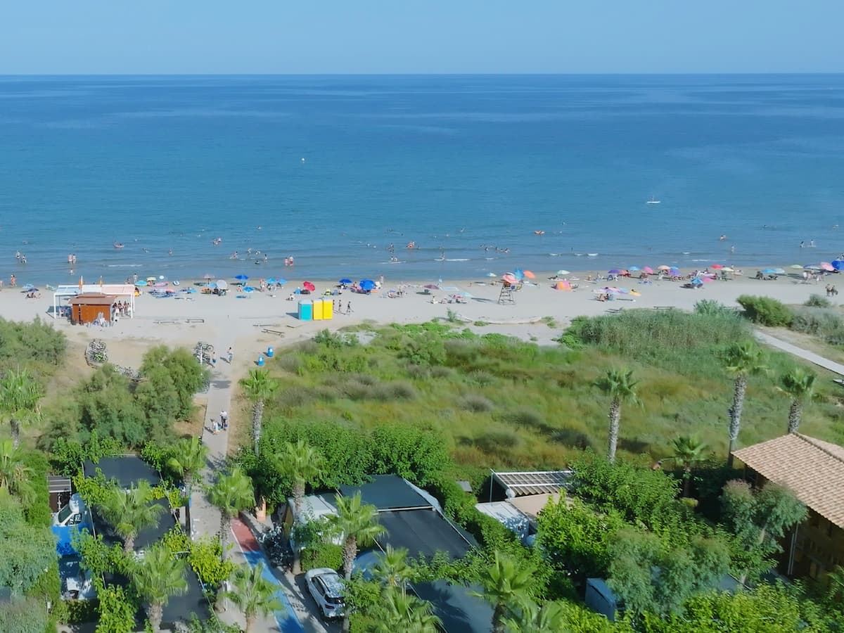 A scenery from Camping Bravoplaya