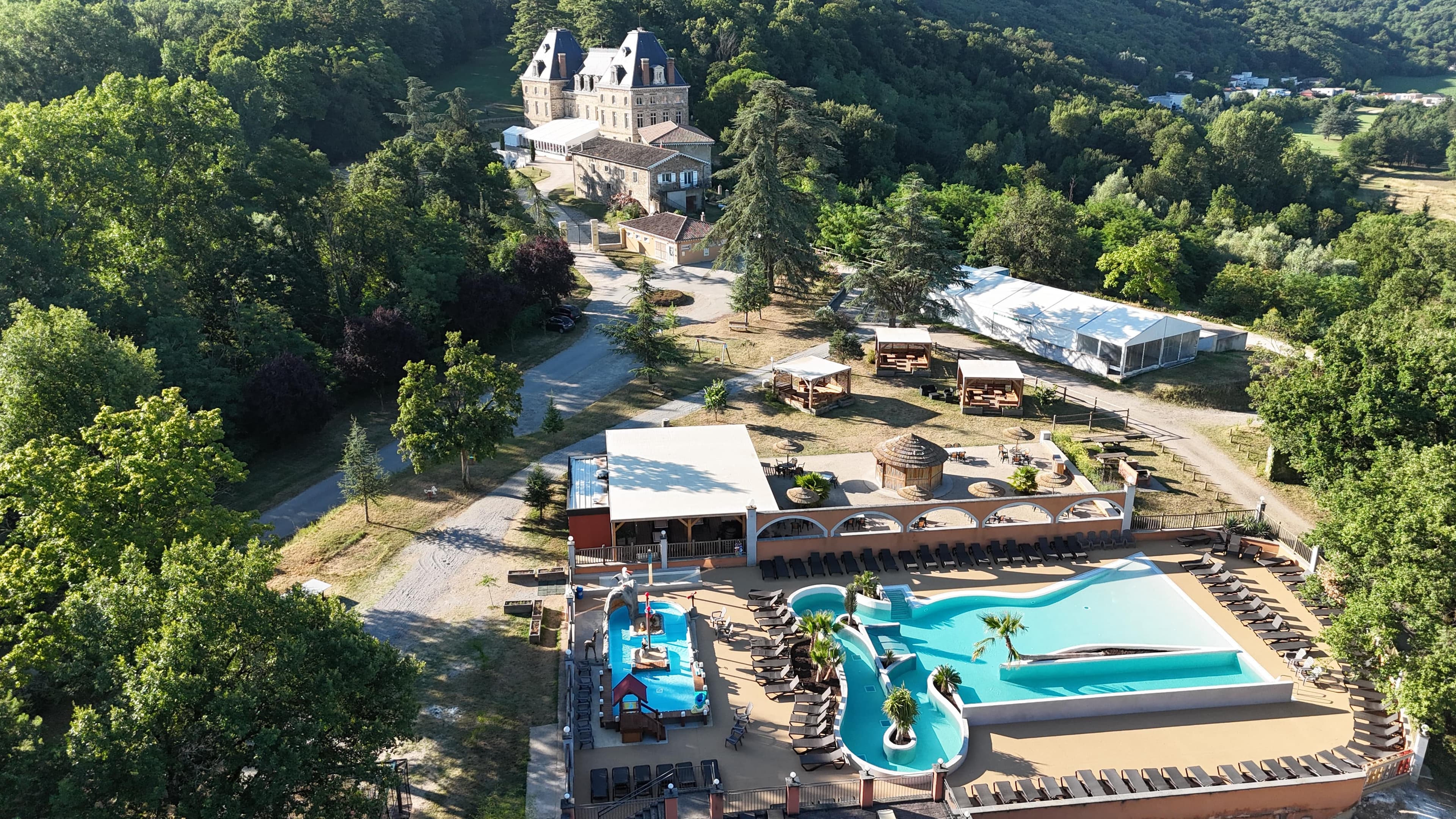 A scenery from Camping du Domaine de Senaud