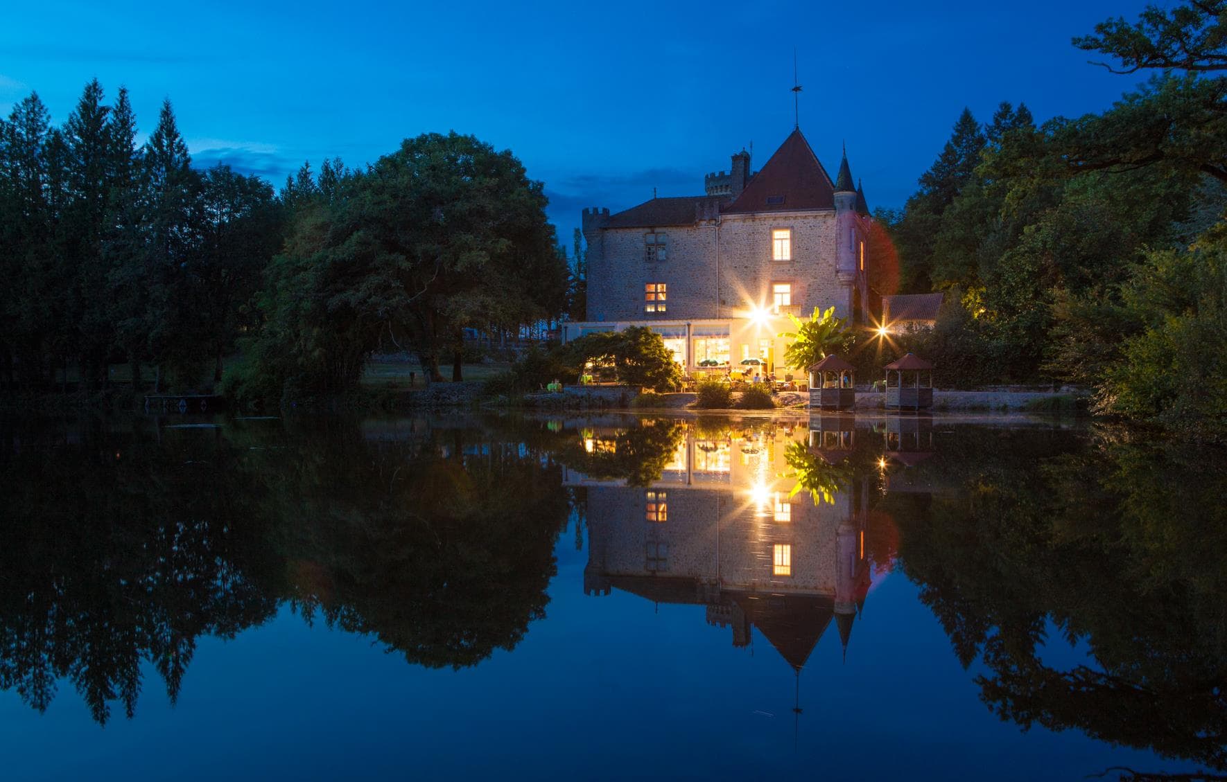 A scenery from Château le Verdoyer