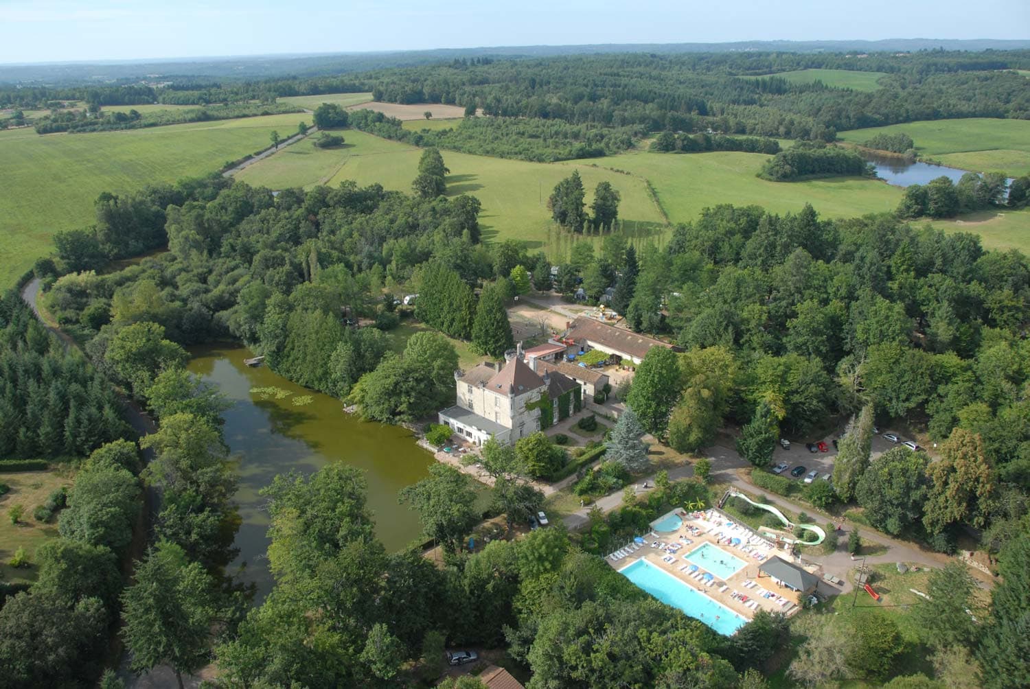 A scenery from Château le Verdoyer