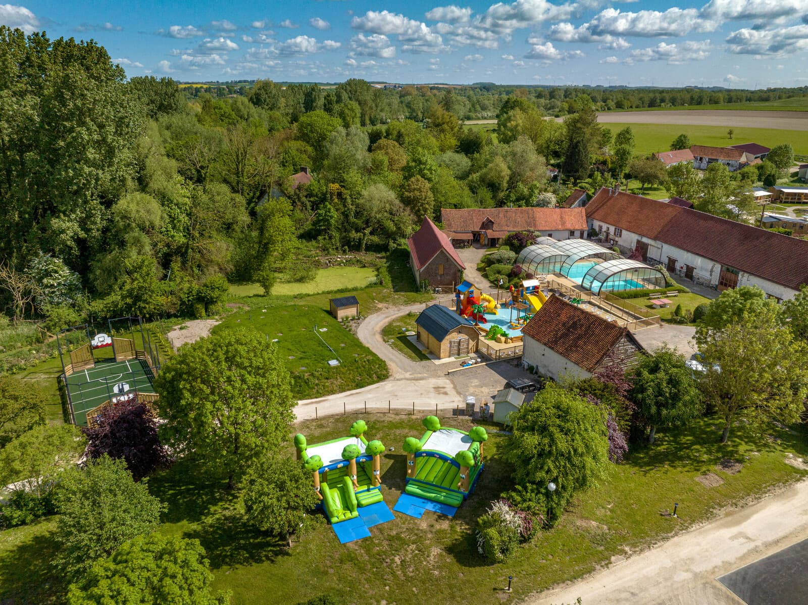 A scenery from Clico Chic - Camping La Ferme des Aulnes