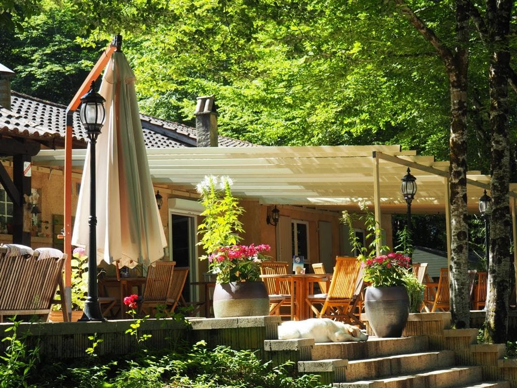 A scenery from Camping Le Vézère Périgord