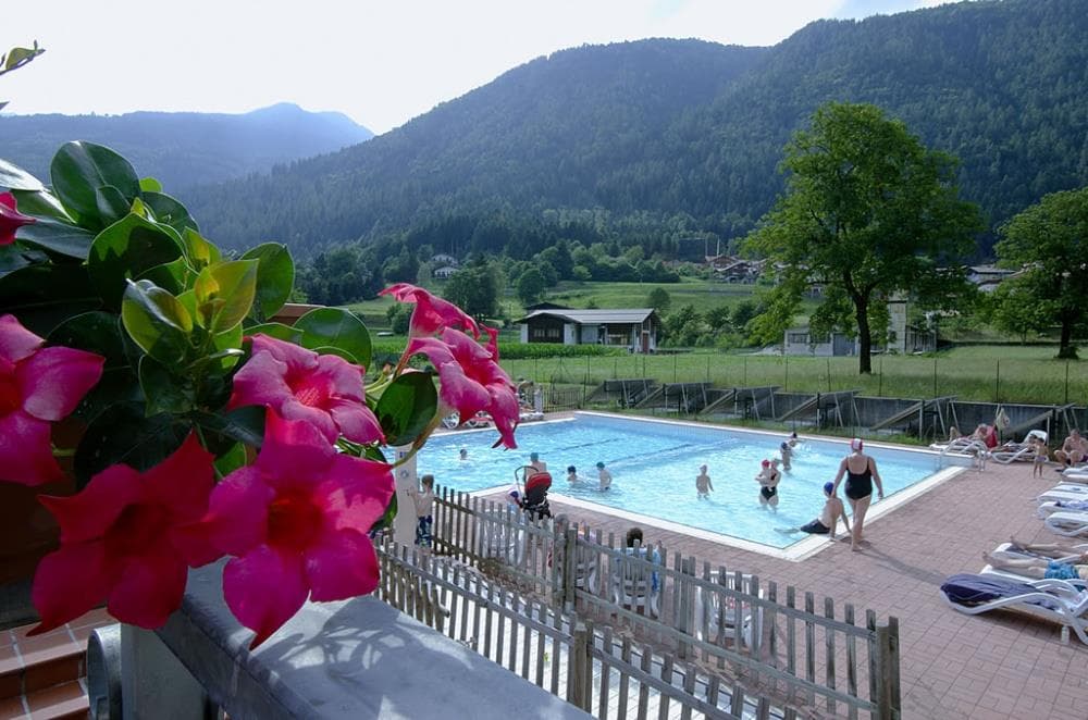 A scenery from Camping Val Rendena