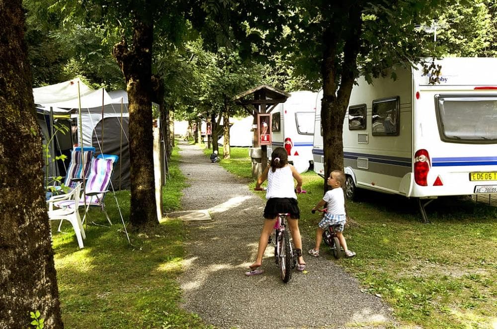 A scenery from Camping Val Rendena