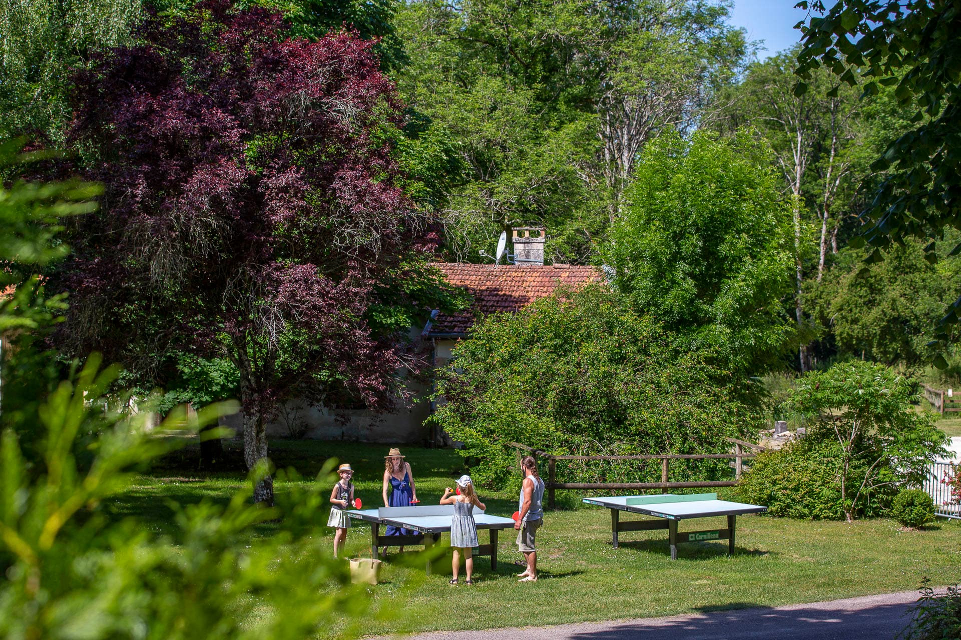 A scenery from Camping BELLEVUE
