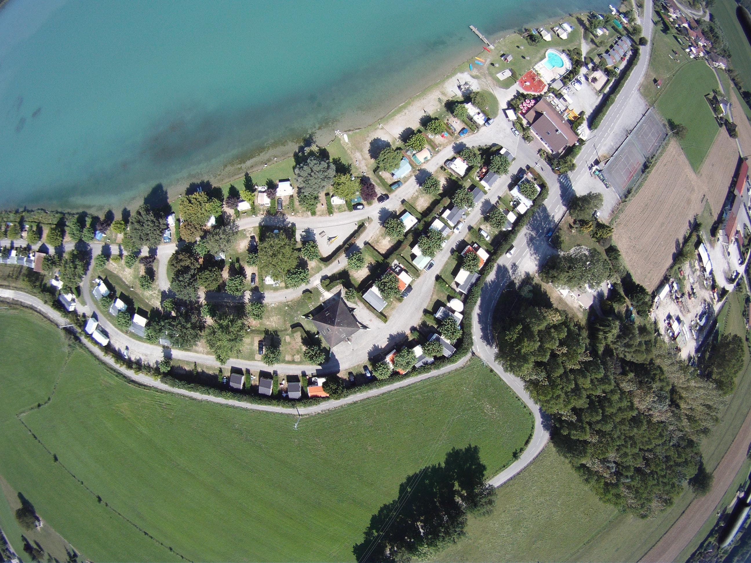 A scenery from Clico Chic - Camping Lac du Lit du Roi