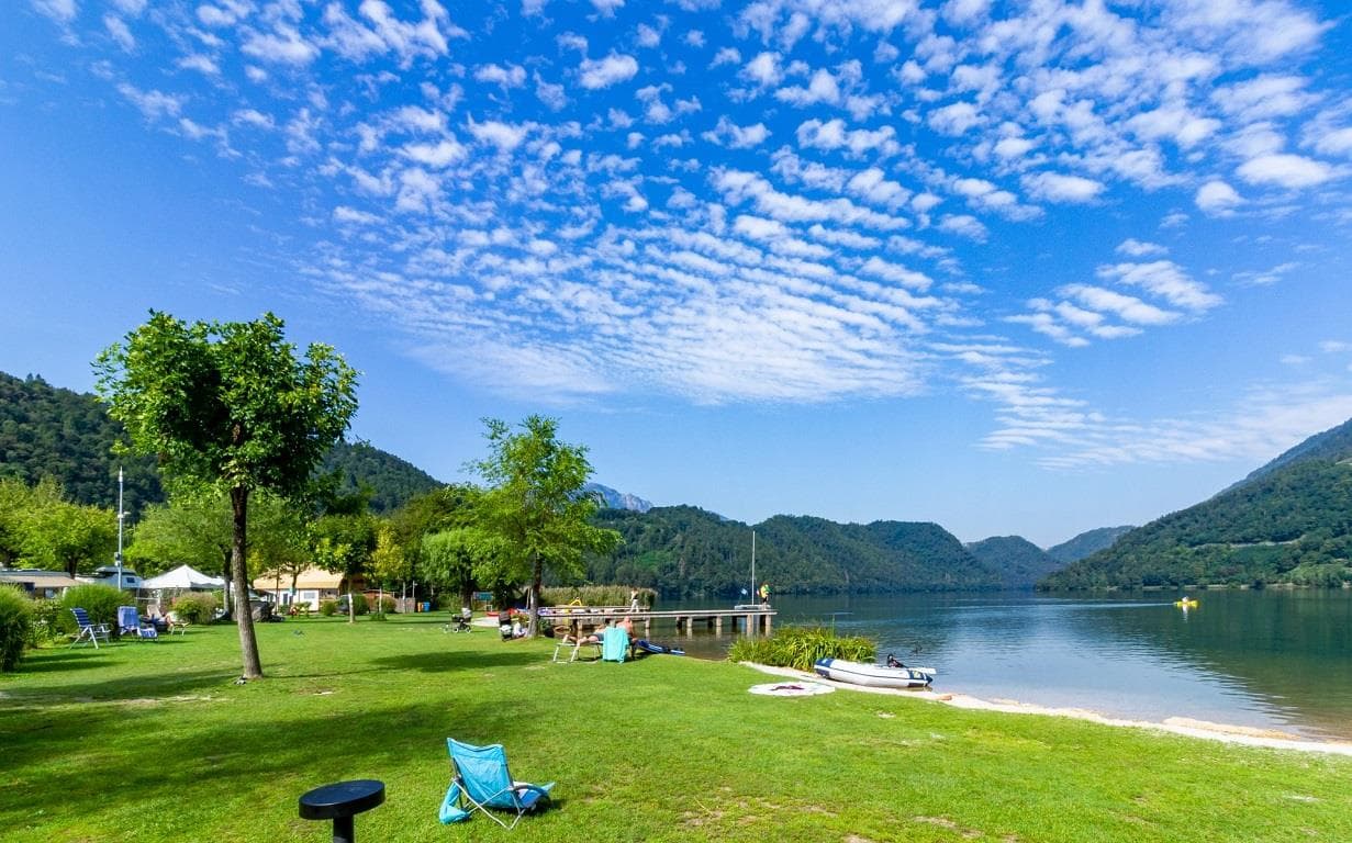 A scenery from Camping Village Lago Levico****