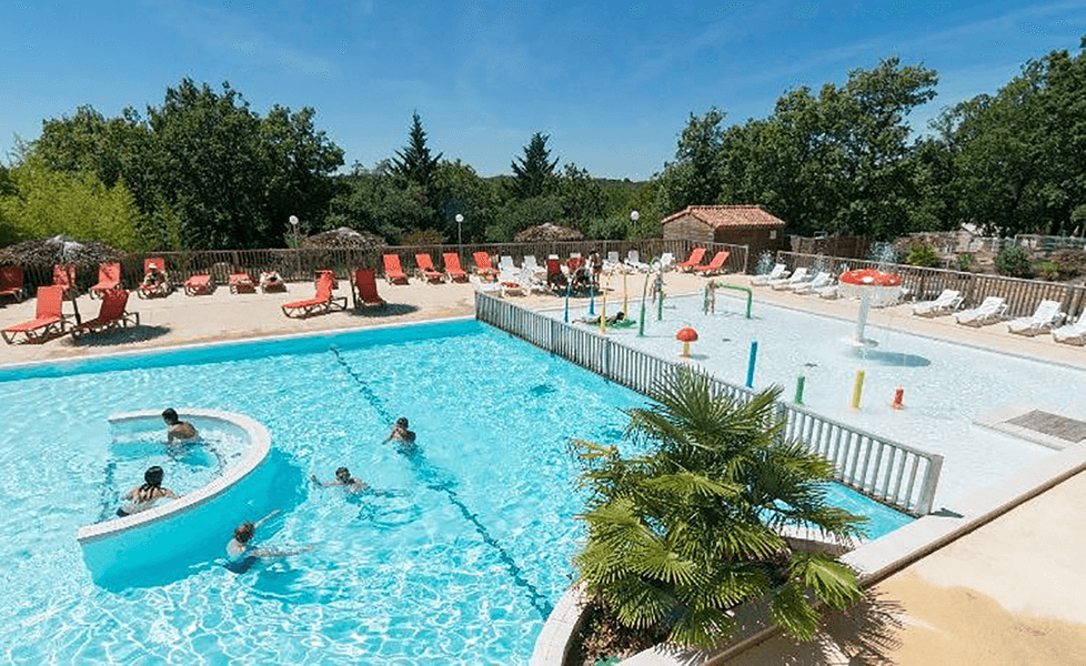 A scenery from Camping Les Reflets du Quercy