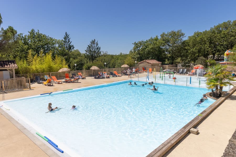A scenery from Camping Les Reflets du Quercy