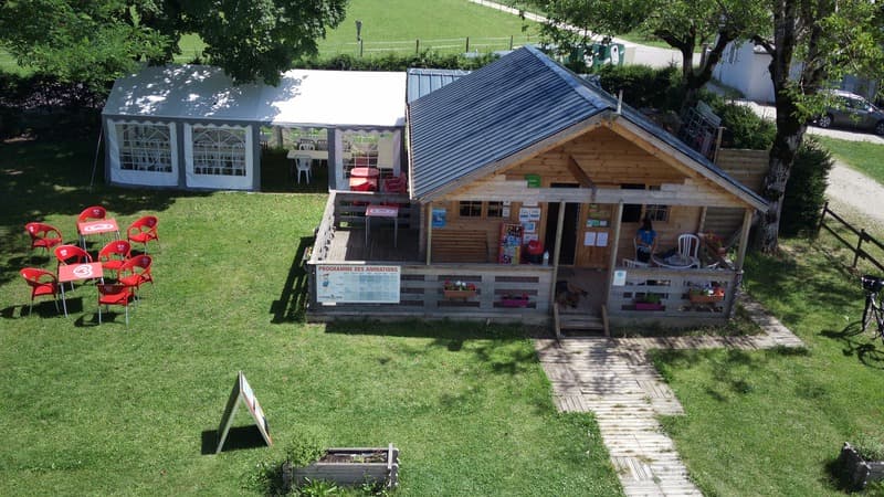 A scenery from Camping les Charmilles