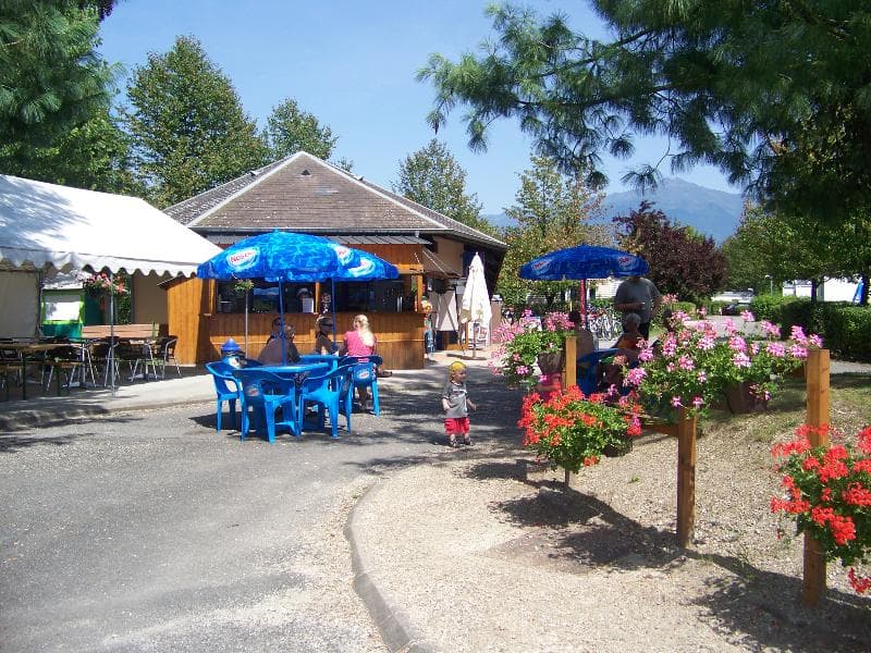A scenery from Camping du Lac de Carouge