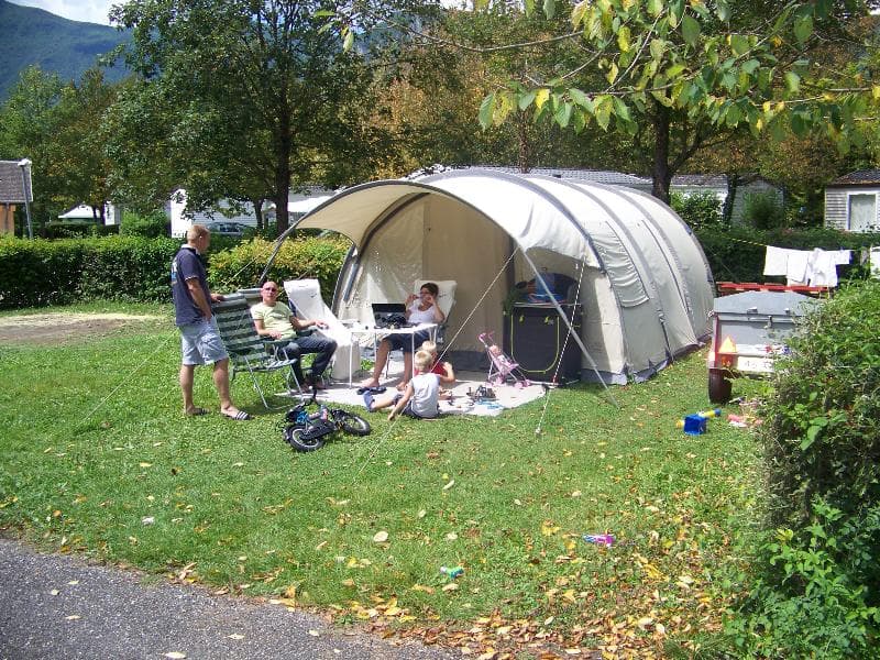 A scenery from Camping du Lac de Carouge