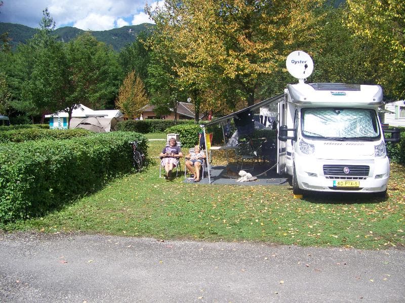 A scenery from Camping du Lac de Carouge