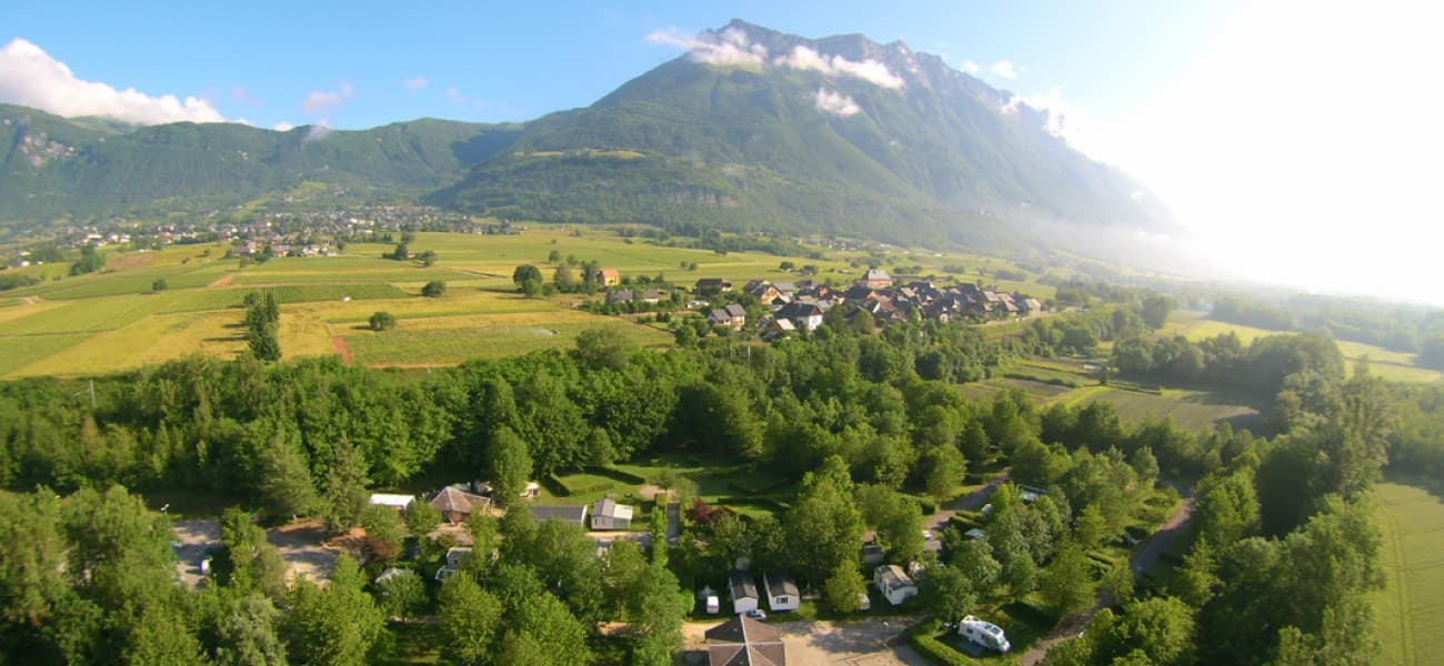 A scenery from Camping du Lac de Carouge