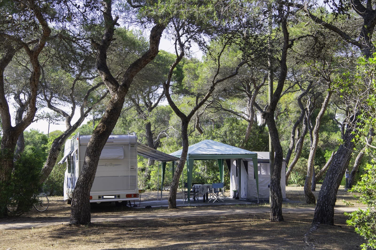 A scenery from Riva di Ugento Beach Camping Resort