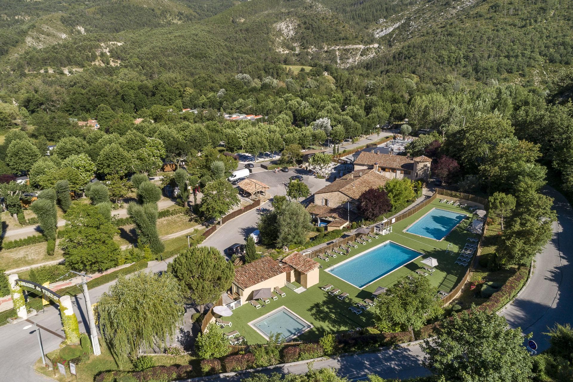 A scenery from Camping Sandaya Domaine du Verdon