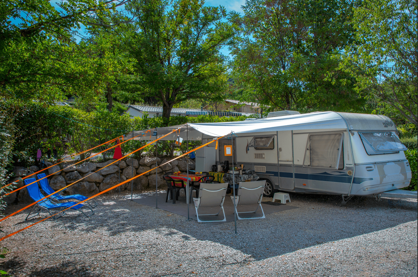A scenery from Camping La Pinède