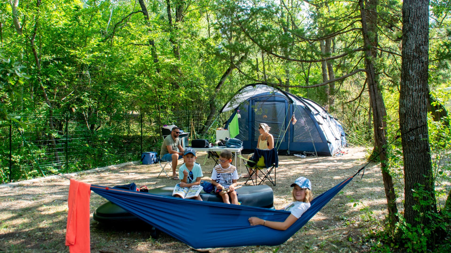 A scenery from Camping Tikayan Le Saint Clair