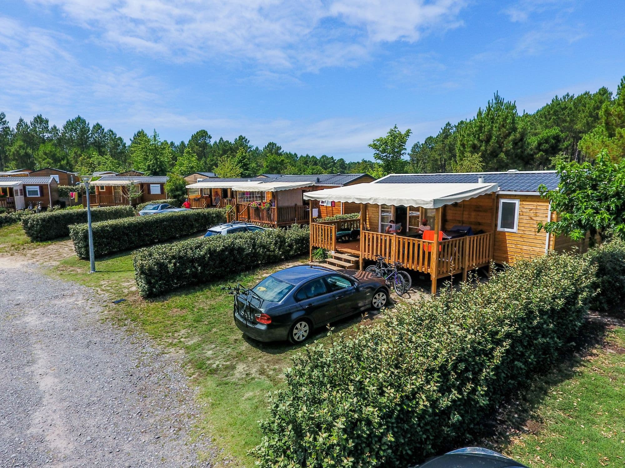 A scenery from Camping LANDES OCEANES